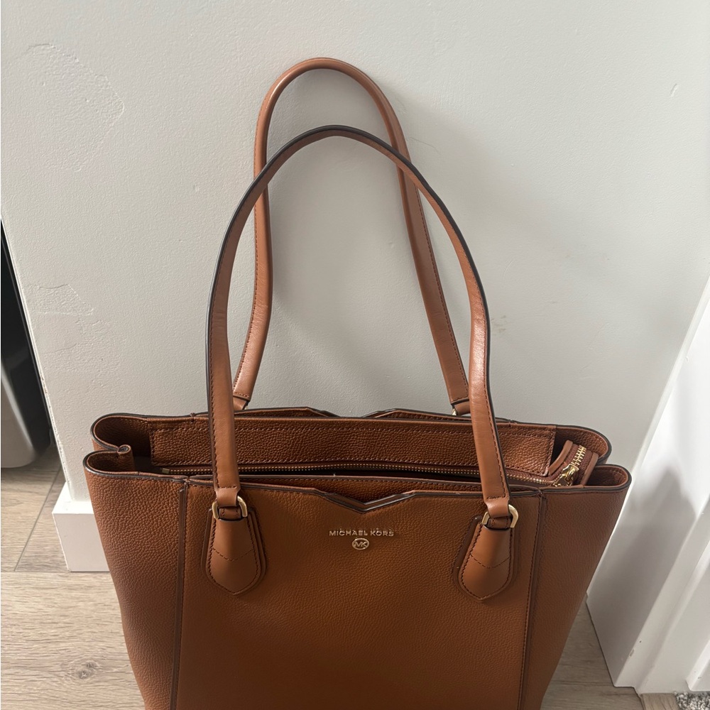 Michael Kors Tan Leather Tote